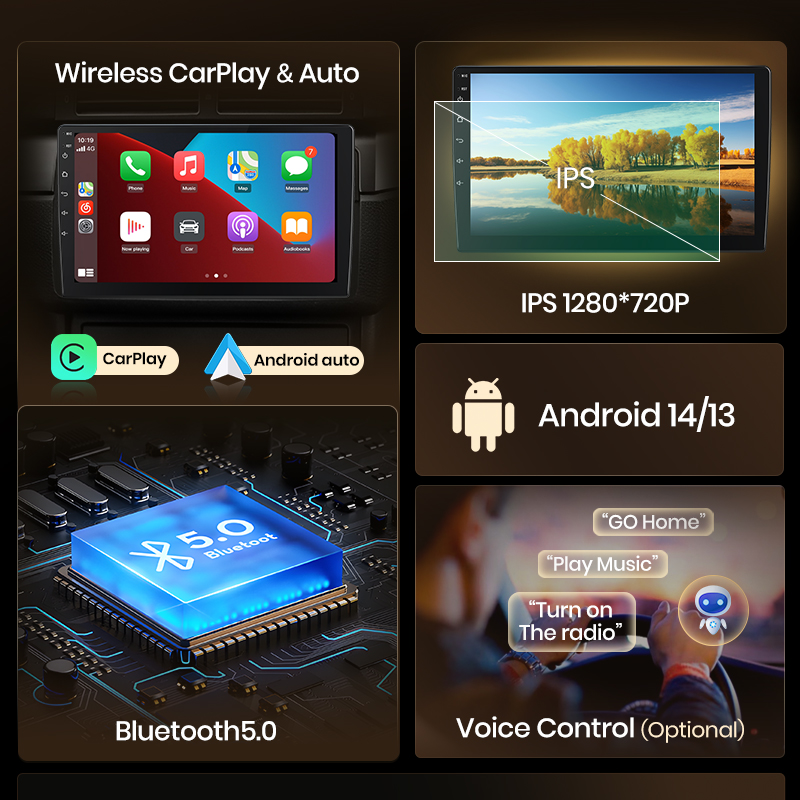 วิทยุติดรถยนต์ Junsun AI Voice - Japanese Work Lifestyle บทวิจารณ์และราคา