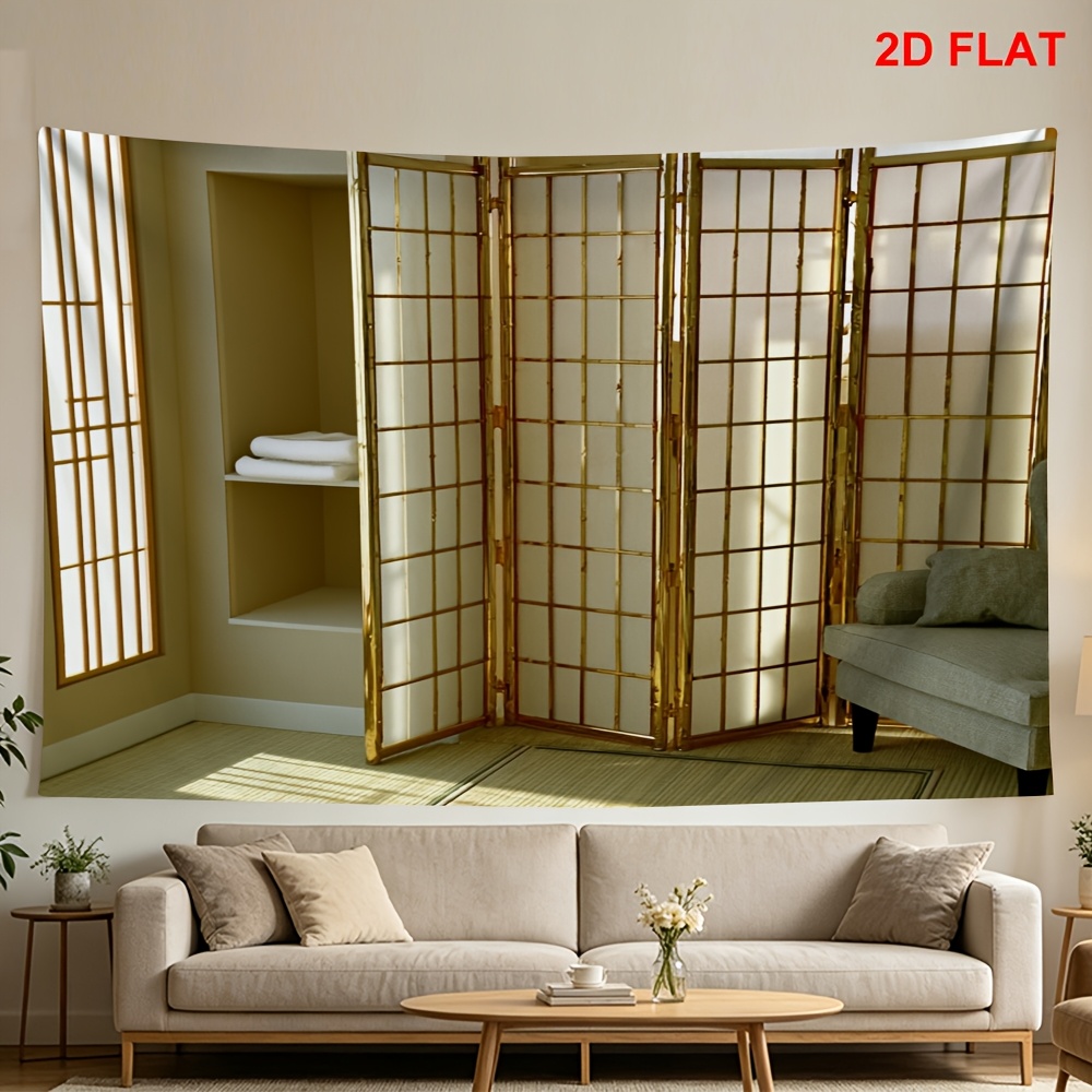 ฉากกั้นห้องแบบพับได้สไตล์โชจิญ - Shoji Screen Divider บทวิจารณ์และราคา