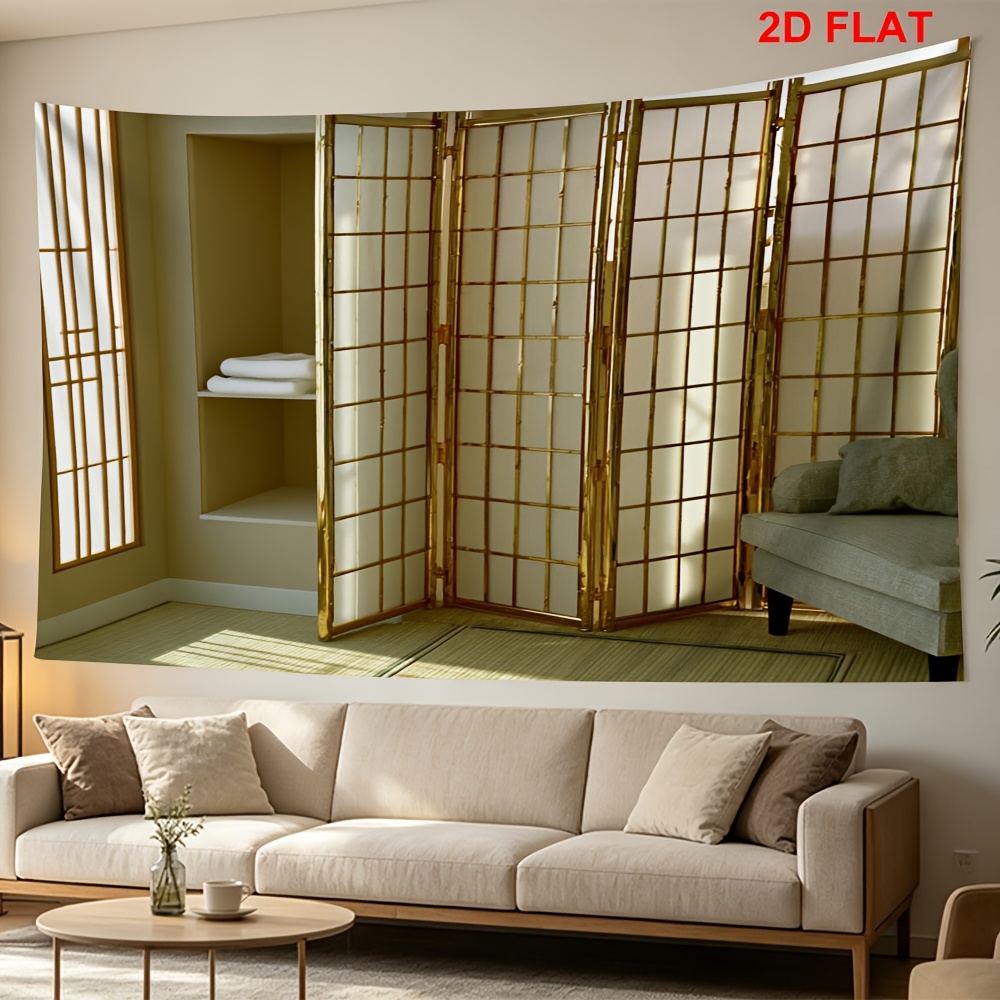 ฉากกั้นห้องแบบพับได้สไตล์โชจิญ - Shoji Screen Divider บทวิจารณ์และราคา