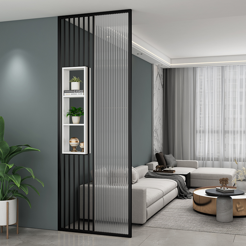ฉากกั้นห้องกระจกนิรภัยลอนแบบเร - Shoji Screen Divider บทวิจารณ์และราคา