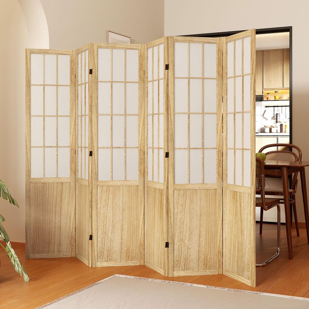 ฉากกั้นห้องแบบญี่ปุ่น ขนาด 66. - Shoji Screen Divider บทวิจารณ์และราคา